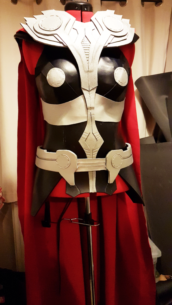 cosplay costume with plasti dip